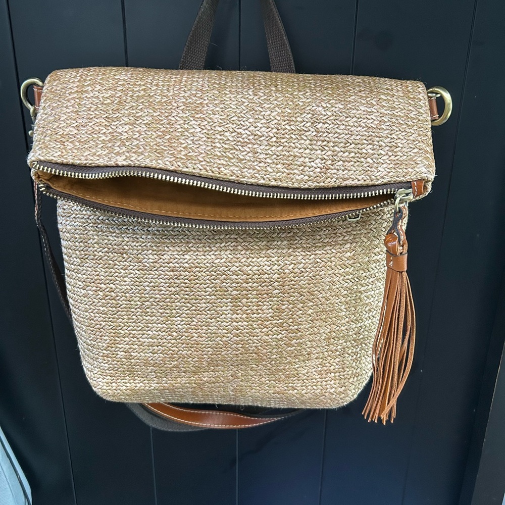 Patricia Nash Casoli convertible backpack/cross body handbag